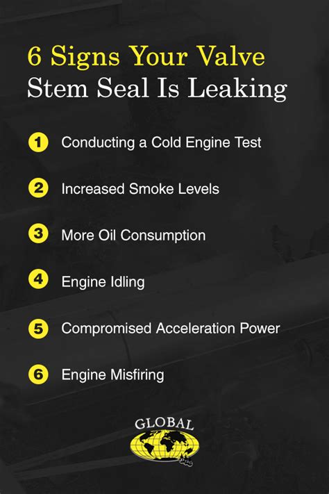 leaking valve seals meaning